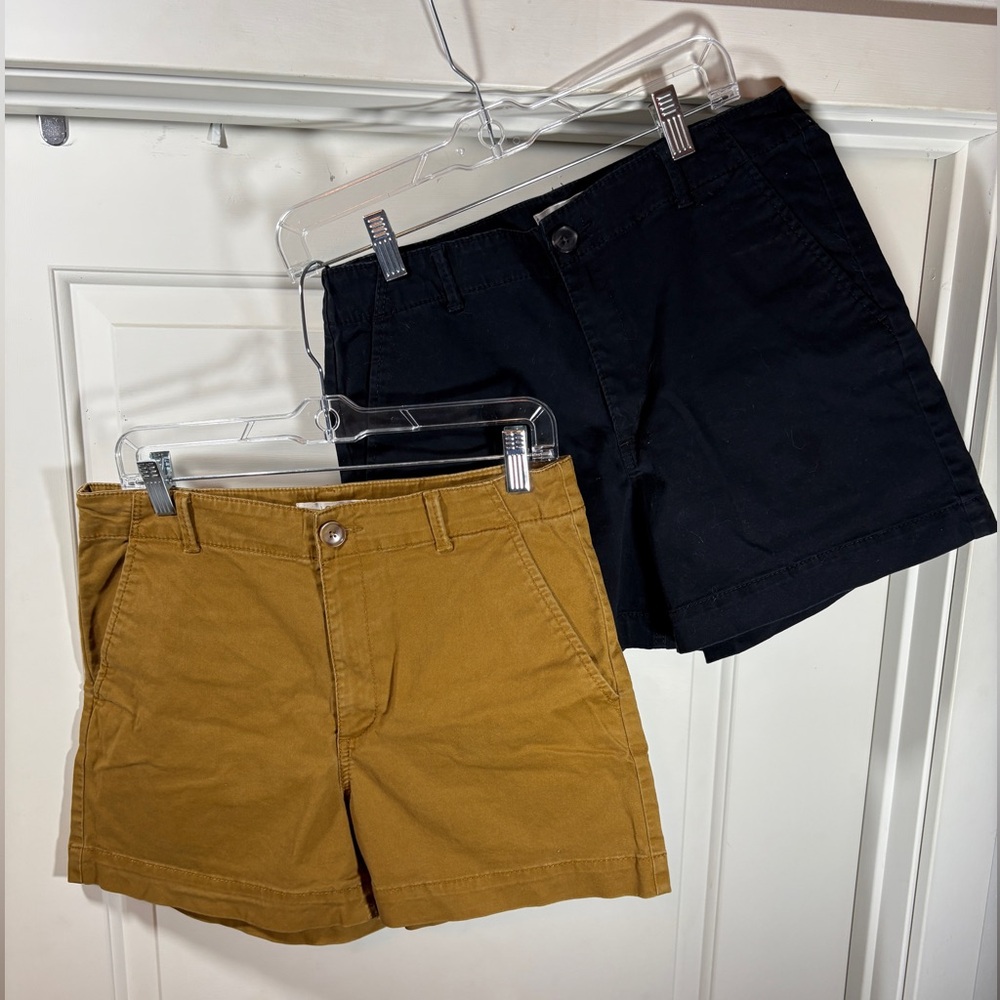 *LOT OF 2* LOFT Washed Twill Shorts